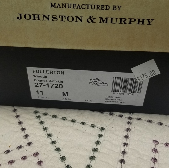 Johnston Murphy Calf Skin Fullerton 